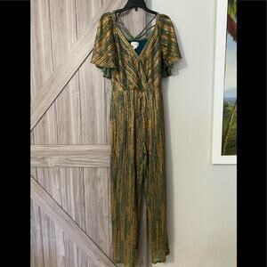 The Korner Small metallic jumpsuit
